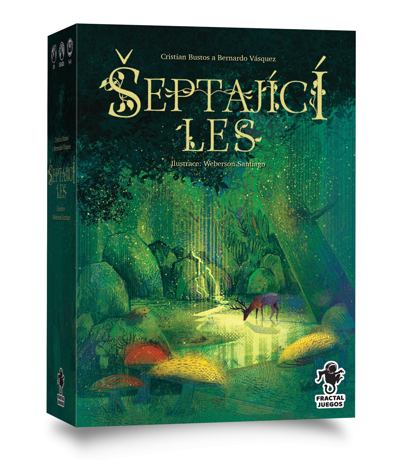 Asmodee Czech Republic Šeptající les (Whispering Woods CZ)