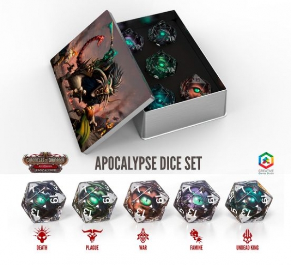 Creative Games Studio Chronicles of Drunagor: Age of Darkness – Apocalypse Dice Set