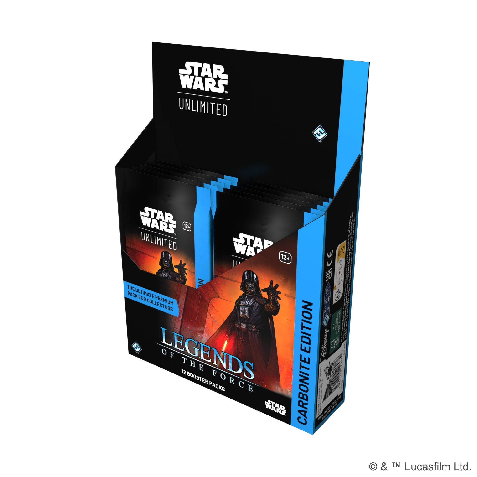 Fantasy Flight Games Star Wars: Unlimited – Legends of the Force - Carbonite Booster