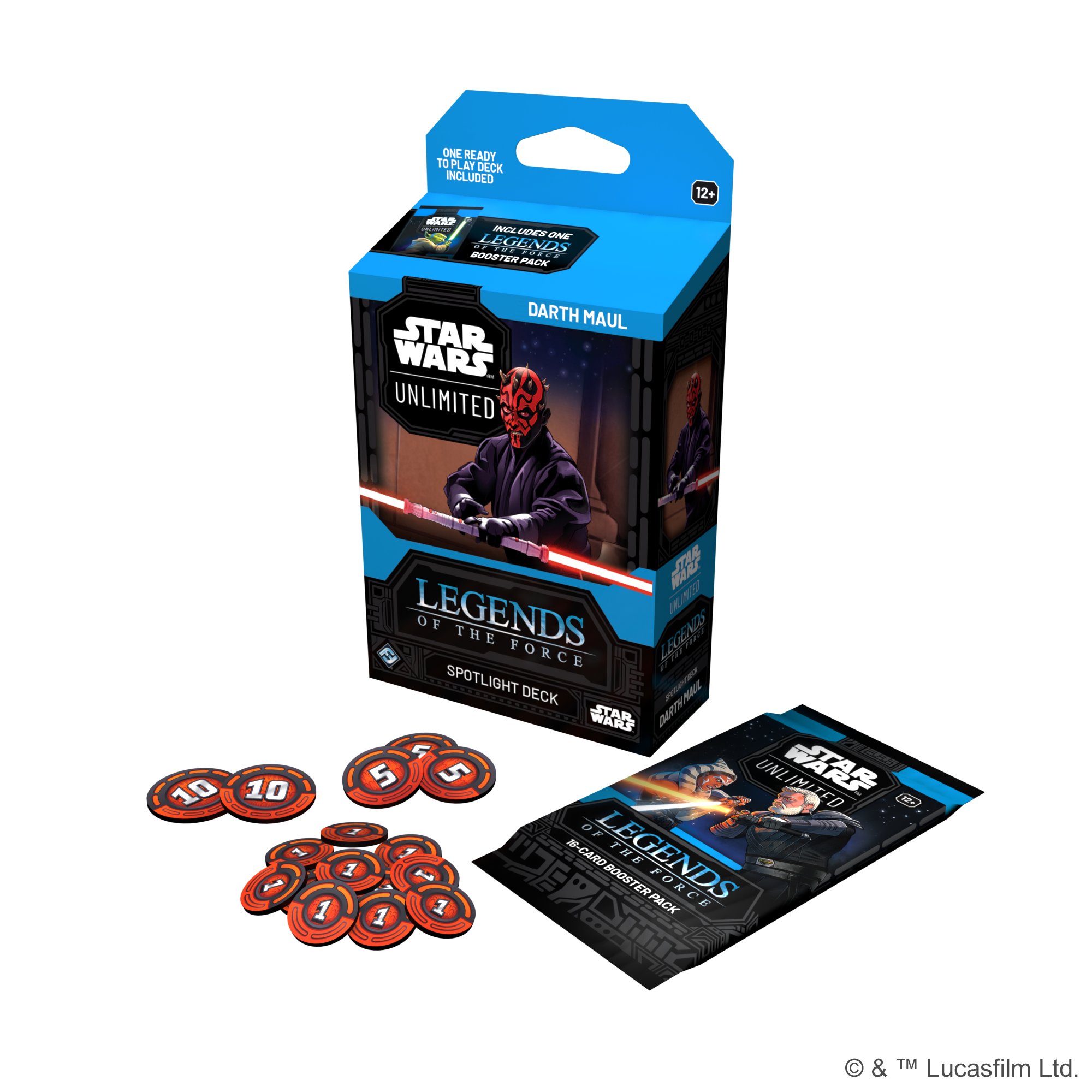 Fantasy Flight Games Star Wars: Unlimited – Legends of the Force - Spotlight Deck Varianta: Dart Maul