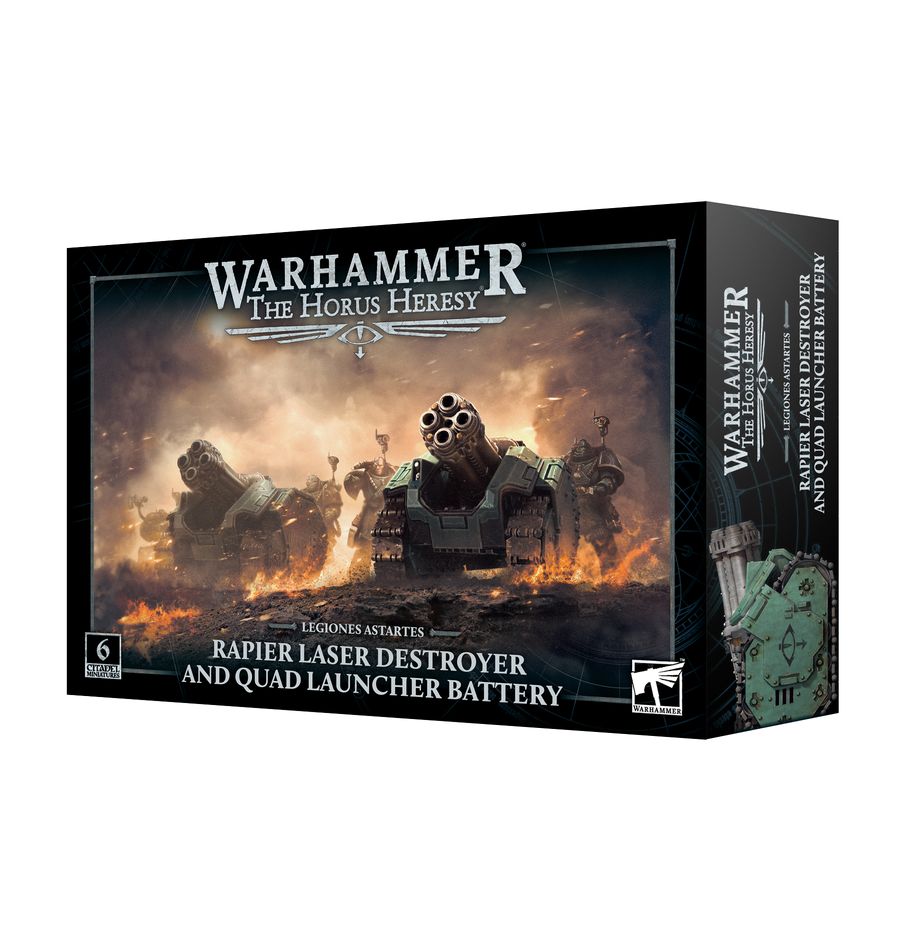 Games Workshop Horus Heresy: Legion Astartes: Rapier Laser Destroyer and Quad Launcher Battery