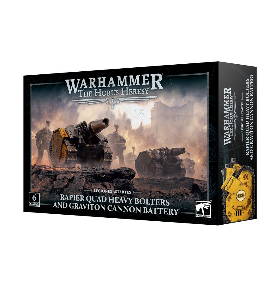 Games Workshop Horus Heresy: Legion Astartes: Rapier Quad Heavy Bolters and Graviton Cannon Battery