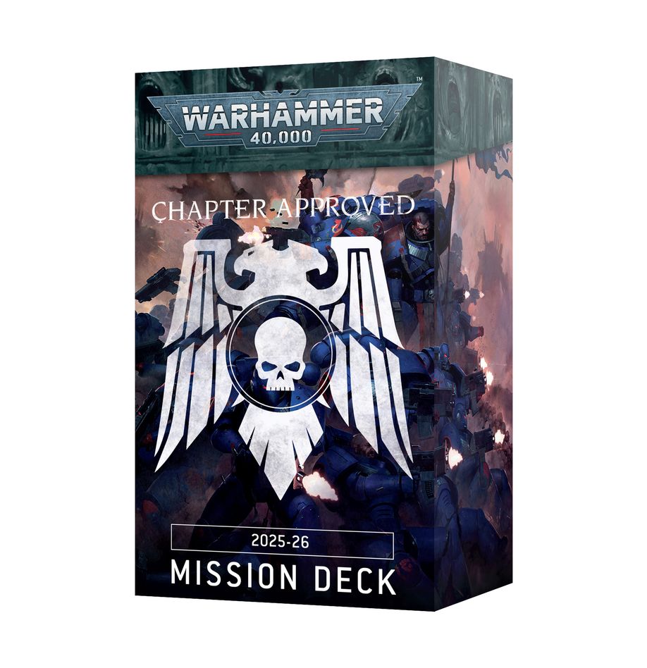 Games Workshop Warhammer 40000 - Chapter Approved 2025-26: Mission Deck