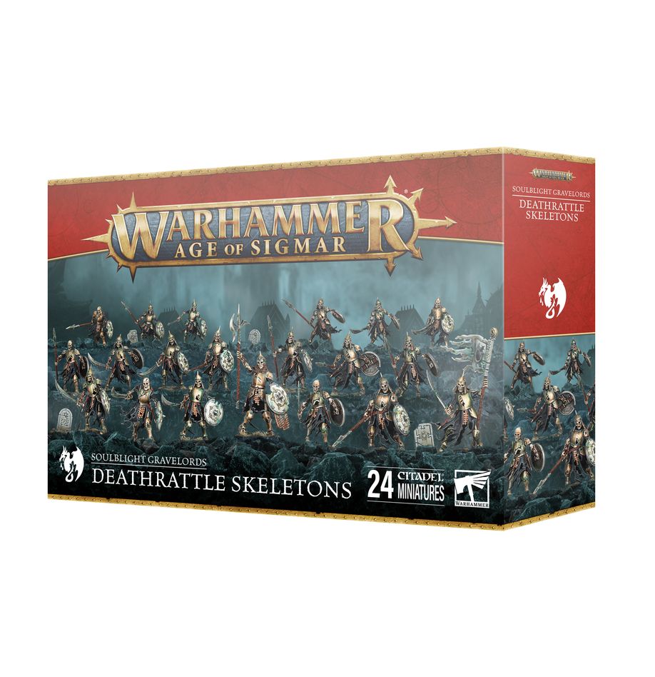 Games Workshop Warhammer Age of Sigmar: Soulblight Gravelords: Deathrattle Skeletons