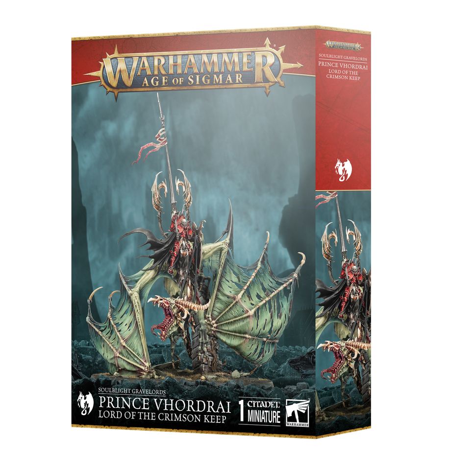 Games Workshop Warhammer Age of Sigmar: Soulblight Gravelords: Prince Vhordrai