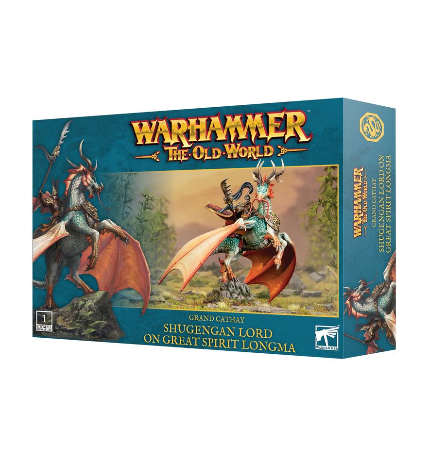 Games Workshop Warhammer: The Old World - Grand Cathay: Shugengan Lord on Great Spirit Longma