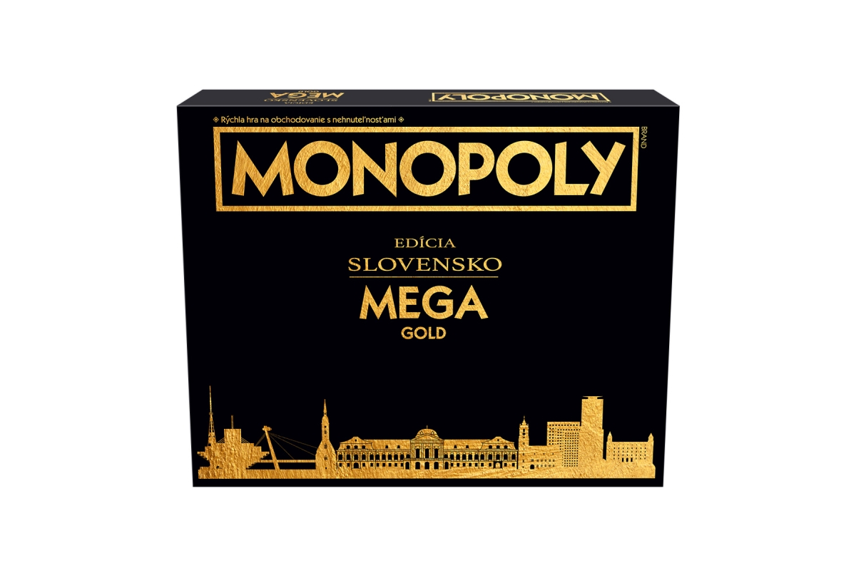 Hasbro Gaming Monopoly Mega Slovensko