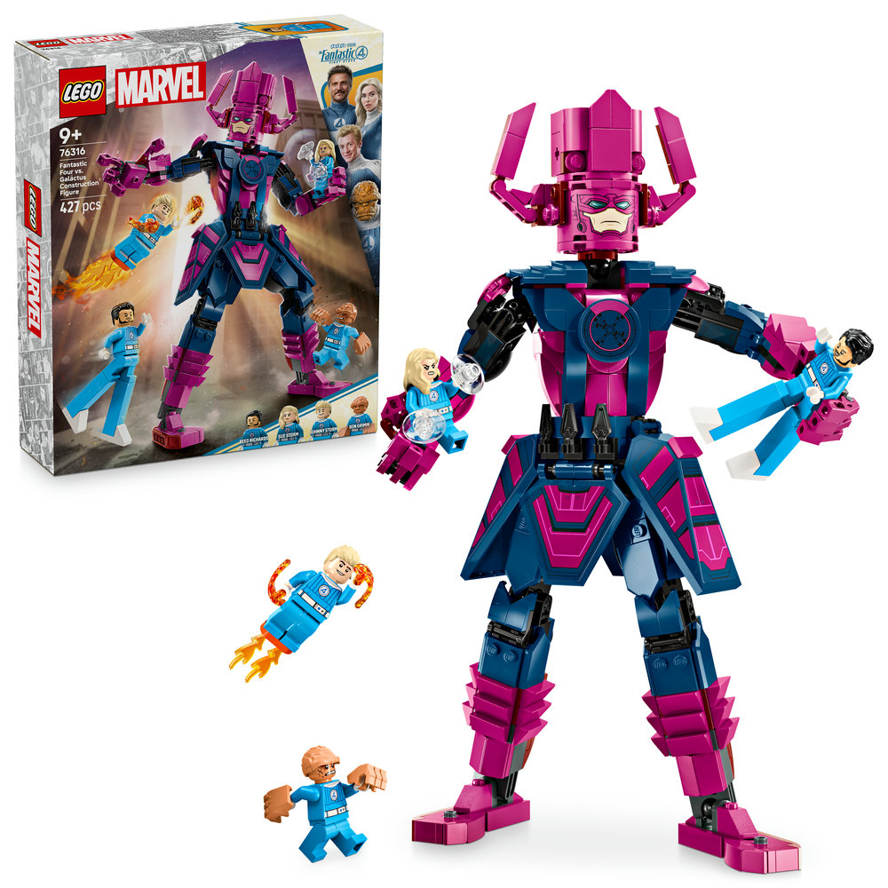 LEGO LEGO® Marvel Fantastická čtyřka vs. sestavitelná figurka Galactuse 76316