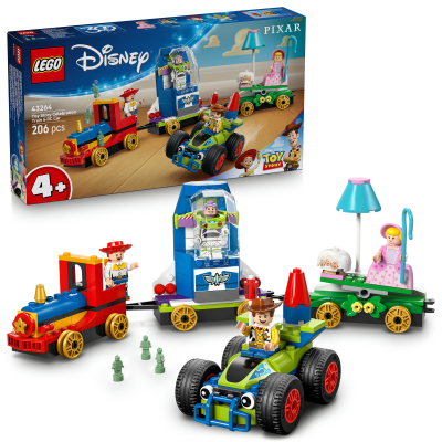LEGO® ? Disney a Pixar Slavnostní vláček a Autíčko z Příběhu hraček