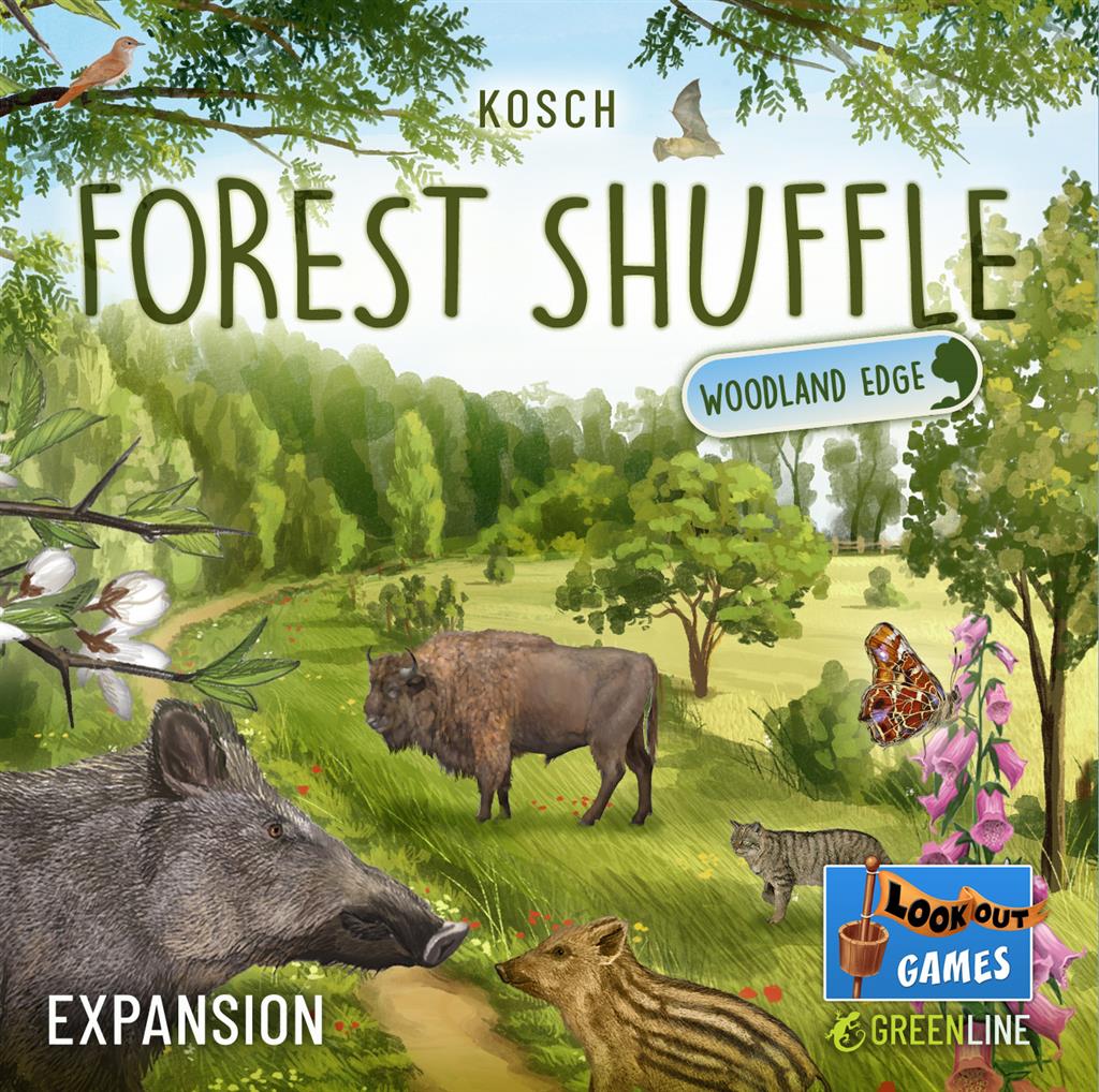 Lookout Games Forest Shuffle: Woodland Edge Smíšený les: Pomezí