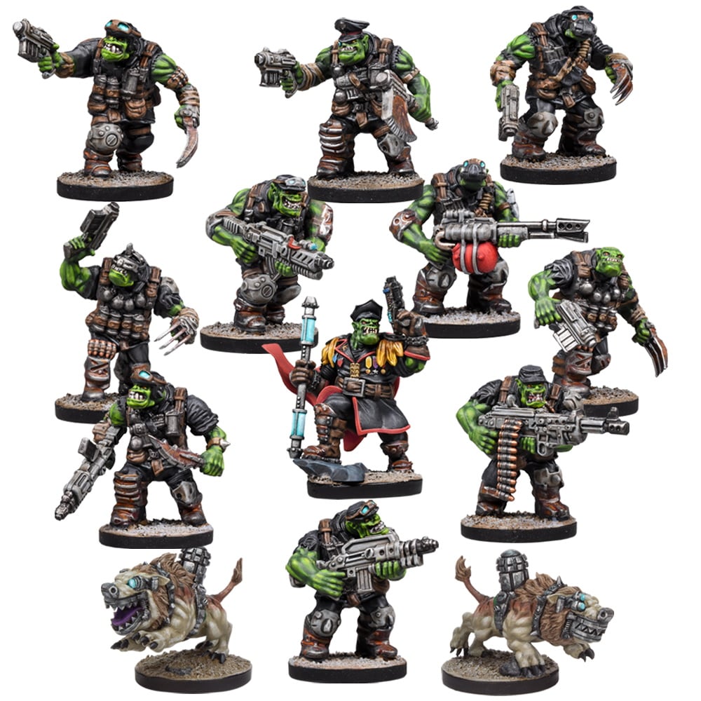 Mantic Games Deadzone Marauder Commando Starter