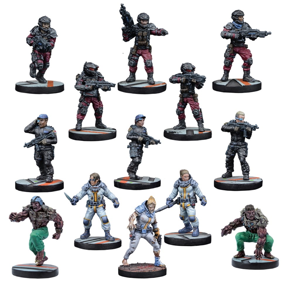 Mantic Games Deadzone Mazon Labs Field Research Team Starter