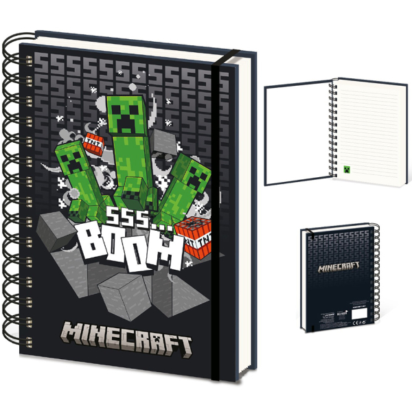 Minecraft A5 blok kroužkový 3D efekt