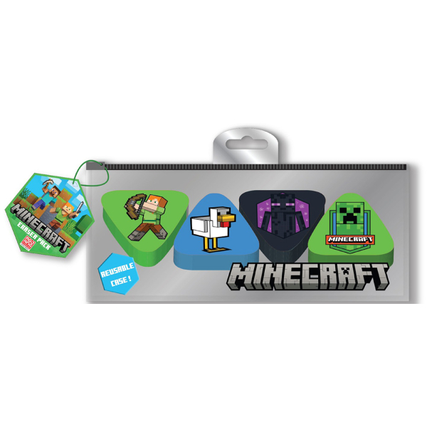 Minecraft SET Gum - Postavy (4 ks)