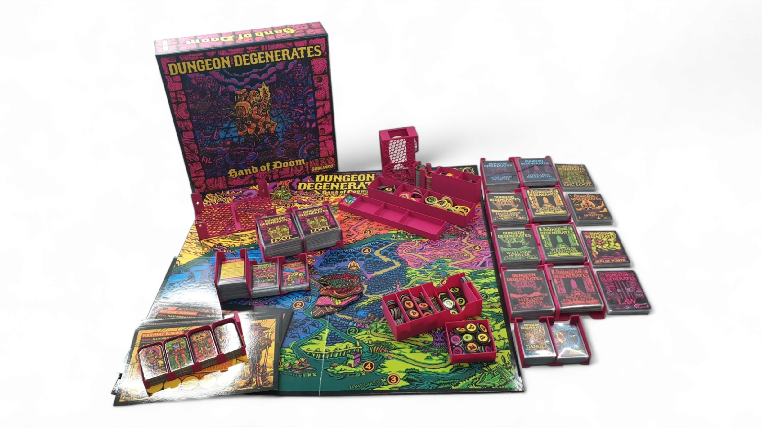 MitroCZECH Dungeon Degenerates: Hand of Doom Barva: Růžová horská fuchsie