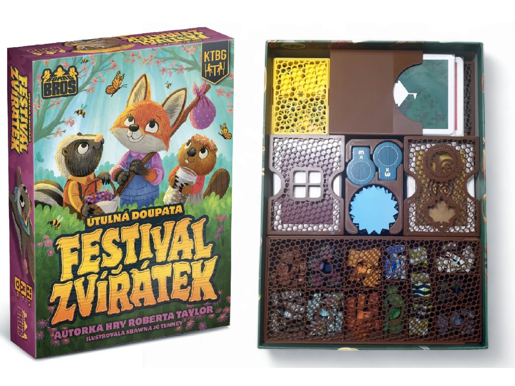 MitroCZECH Festival zvířátek - insert pro hru Barva: Hnědá