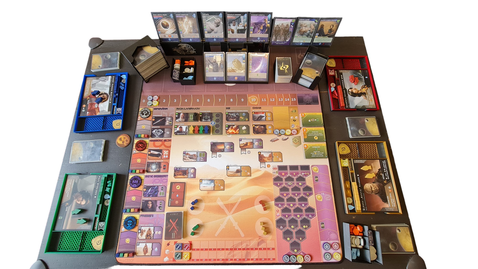 MitroCZECH Herní podložka (playmat) 70x60 pro hru Duna: Impérium + Vzestup Iksu + Nesmrtelnost