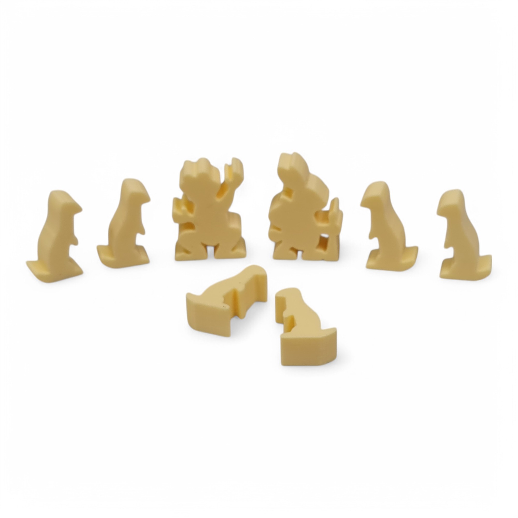 MitroCZECH Meeplíci do Divukraje Meeple Divukraj: Lasička / Stoat (6ks)