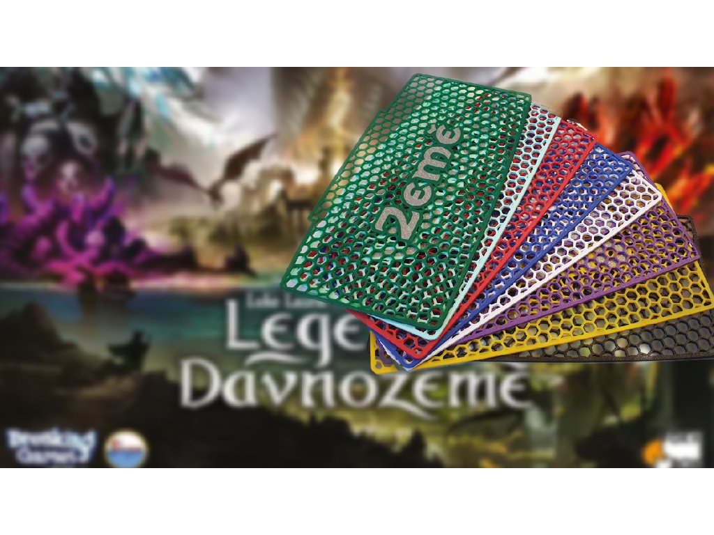 MitroCZECH Víko frakční krabičky pro hru Legendy Dávnozemě Barva: Vícebarevná
