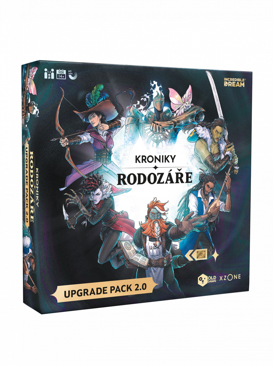 Old Dawg a Xzone Kroniky Rodozáře: Upgrade Pack 2.0 (Kinfire Chronicles: Night's Fall – Upgrade Kit CZ)