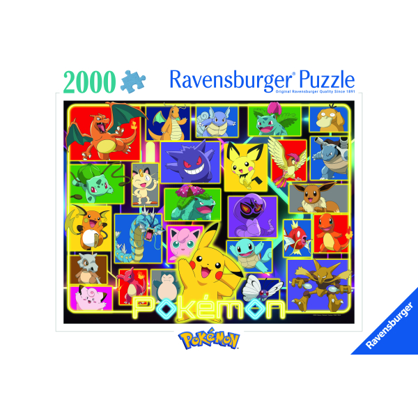 Pokémon: Chyťte je všechny! 2000 dílků