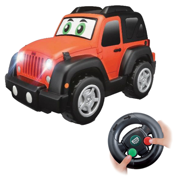 R/C Jeep s volantem