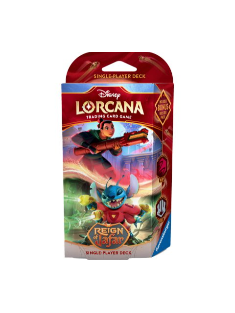 Ravensburger Disney Lorcana: Reign of Jafar – Starter Deck Varianta: Mulan & Stitch