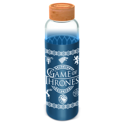 Skleněná láhev s návlekem 585 ml