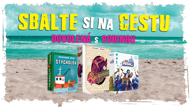 TLAMA games Dovolená s rodinou (Piña Kostkáda