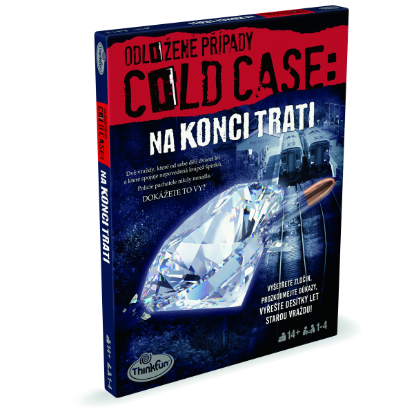 ThinkFun Odložené případy: Na konci trati