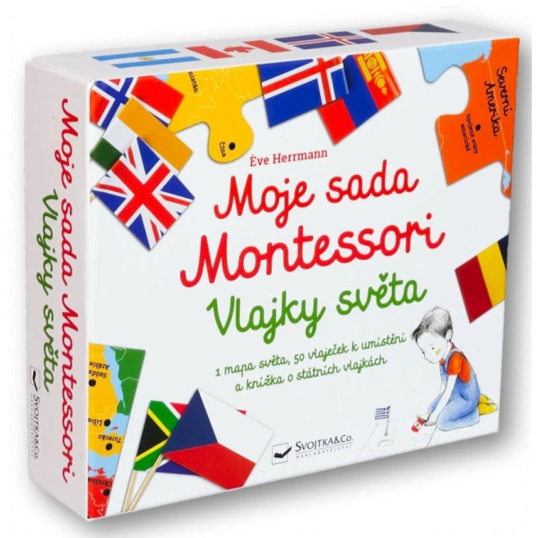 Moje sada Montessori Vlajky světa