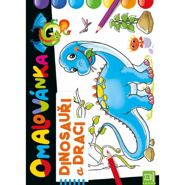 Omalovánka Dinosauři a draci