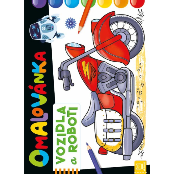 Omalovánka Vozidla a roboti