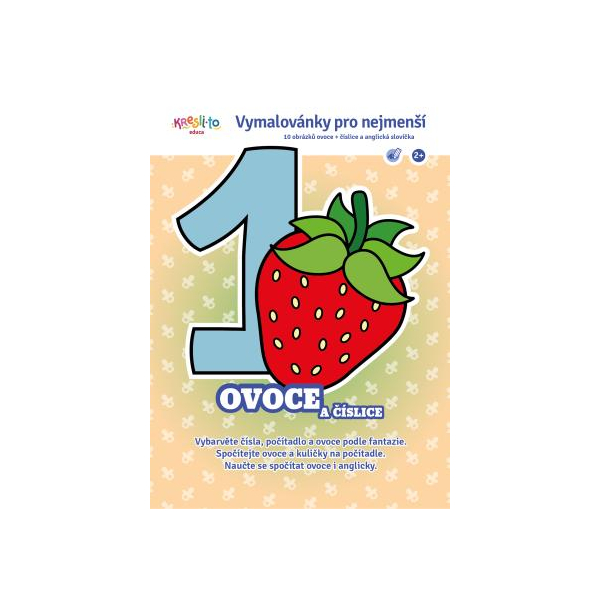 Omalovánky pro nejm / Ovoce a číslice