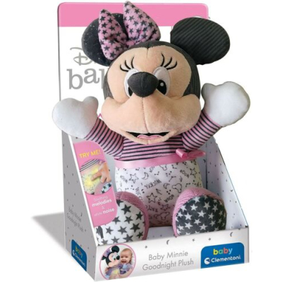Plyšová Minnie na dobrou noc