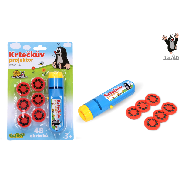 Projektor Krtek 48 snímků