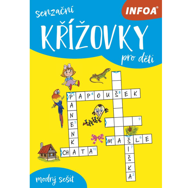 Senzační křížovky pro děti (modré)