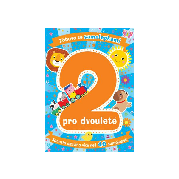 Zábava se samolepkami pro dvouleté