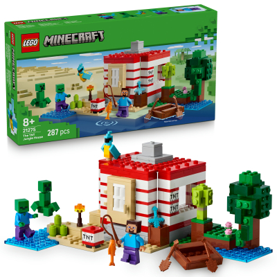 LEGO® Minecraft®  TNT dům v džungli