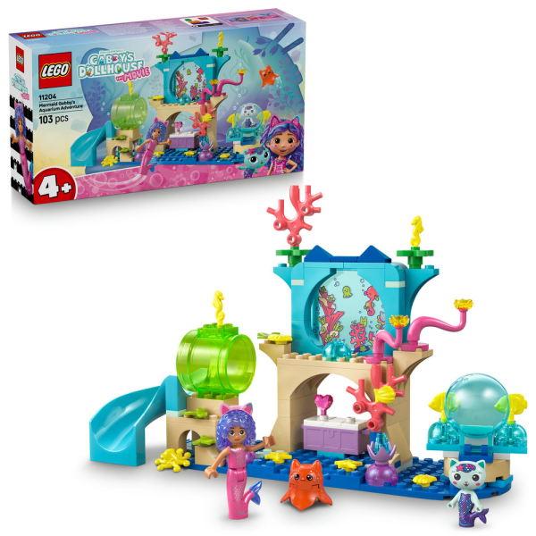 LEGO® Gábinin kouzelný domek 11204 Dobrodružství v akváriu mořské víly Gábi