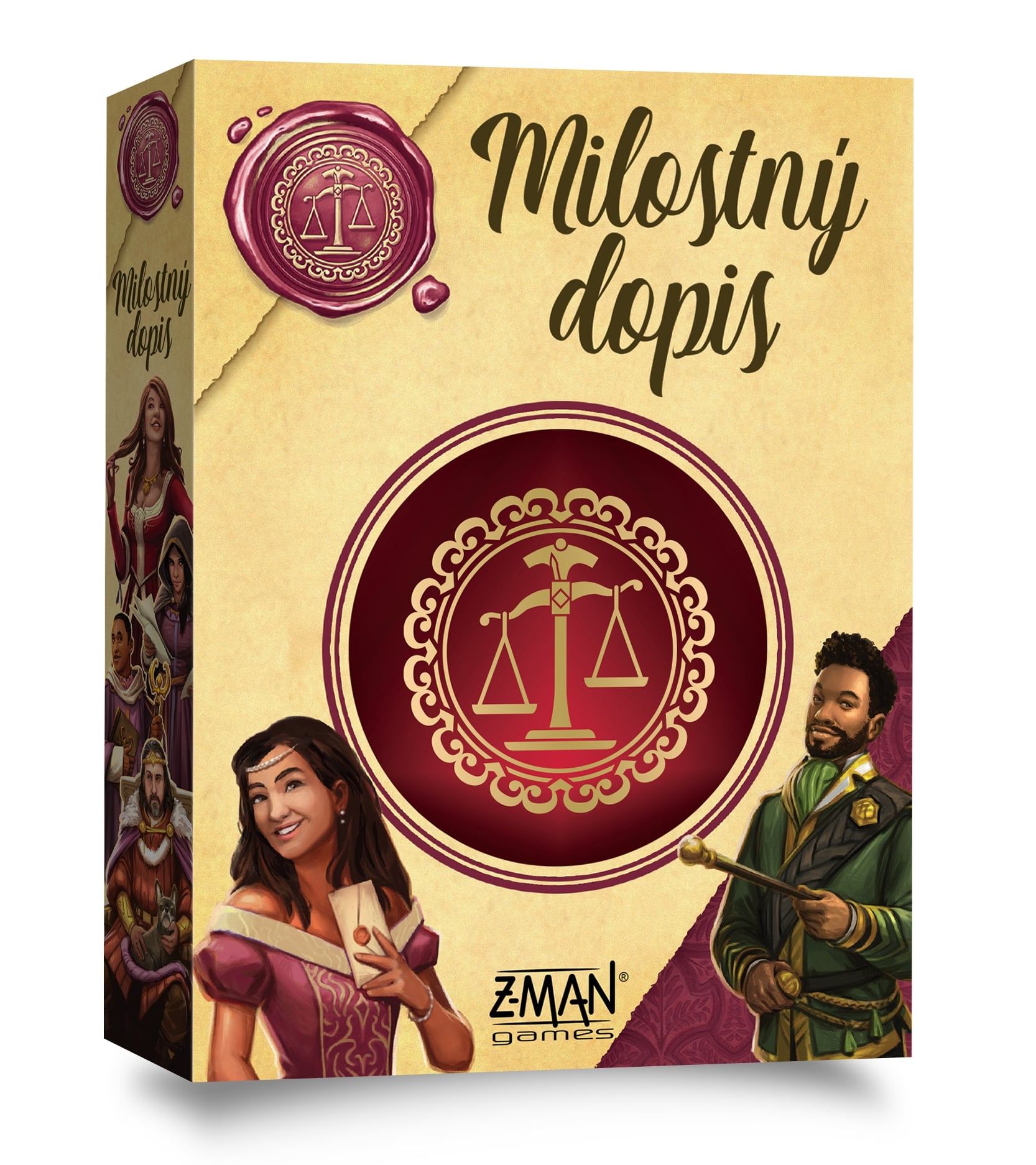 Asmodee Czech Republic Milostný dopis (Eko box) (edice 2025)