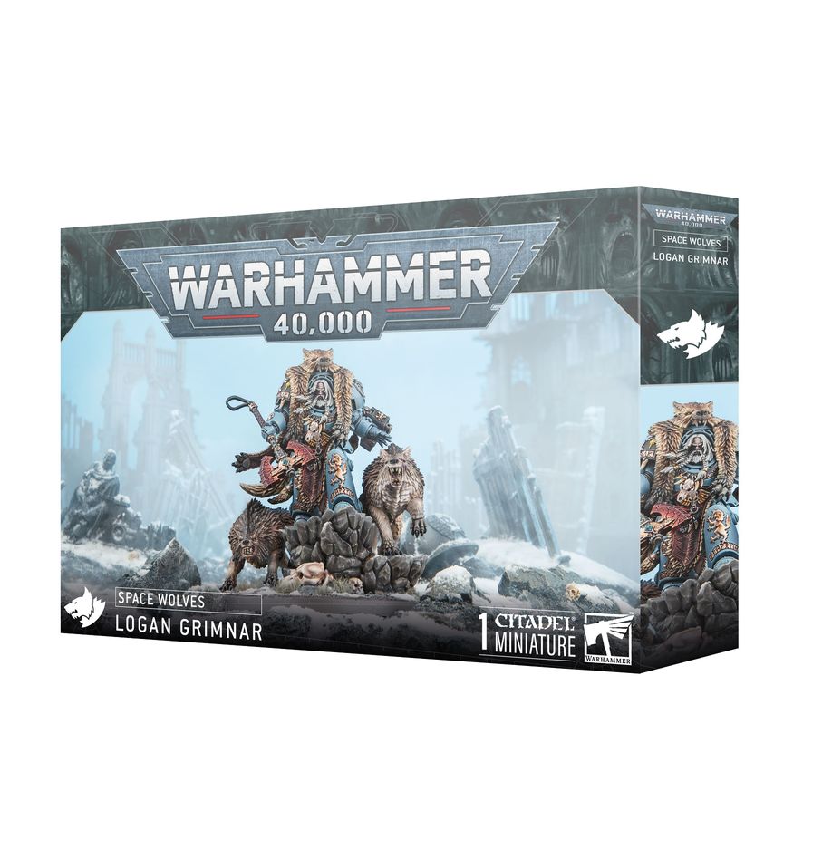 Games Workshop Warhammer 40000: Space Wolves: Logan Grimnar
