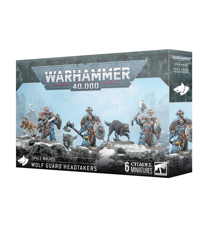 Games Workshop Warhammer 40000: Space Wolves: Wolf Guard Headtakers
