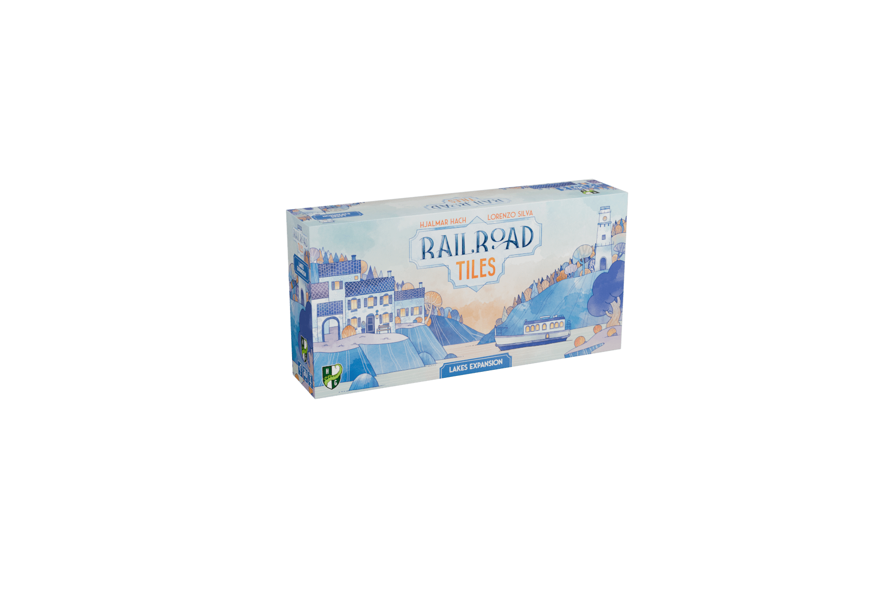 Horrible Games Railroad Tiles: Lakes Expansion