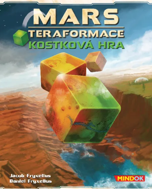 Mindok Mars: Teraformace – Kostková hra + promo balíček (Terraforming Mars: The Dice Game + promo balíček CZ)