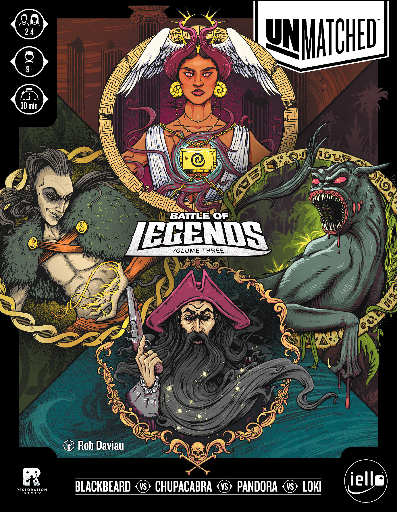 Restoration Games Unmatched: Battle of Legends