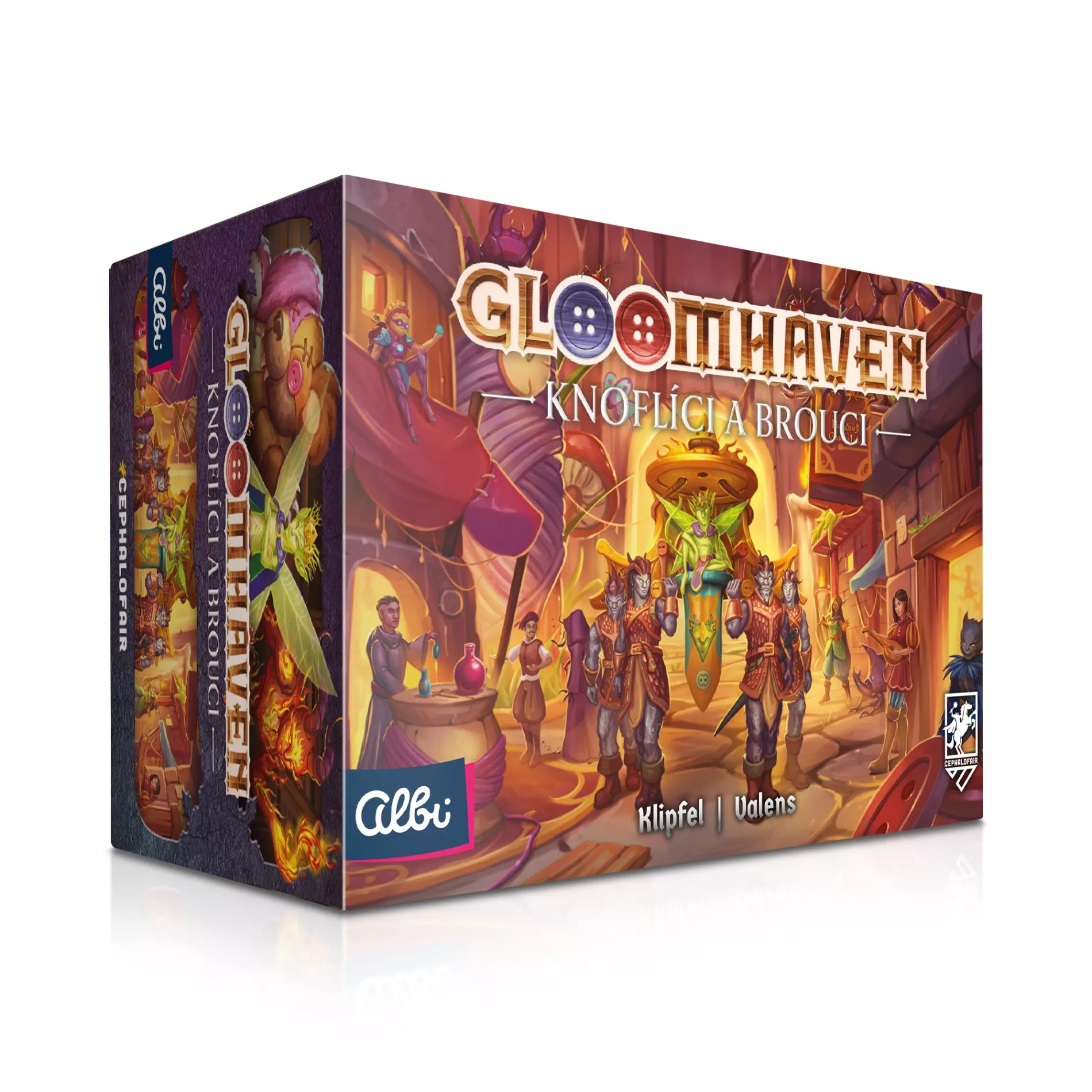 Albi Gloomhaven: Knoflíci a brouci (Gloomhaven: Buttons & Bugs CZ)