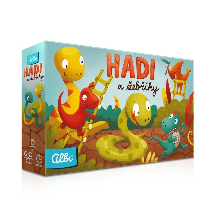Albi Hadi a žebříky - Dinosauři