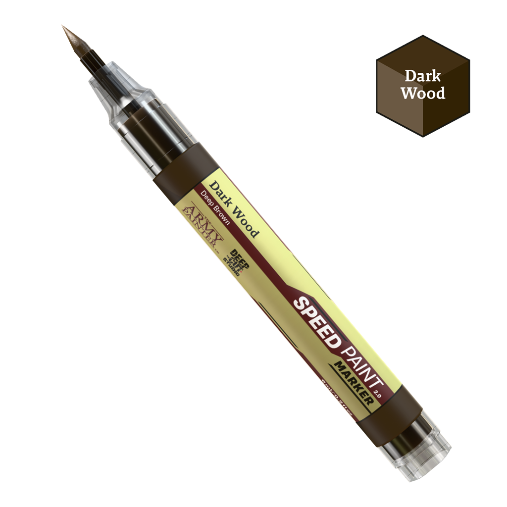 Army Painter Army Painter: Speedpaint Marker: Dark Wood