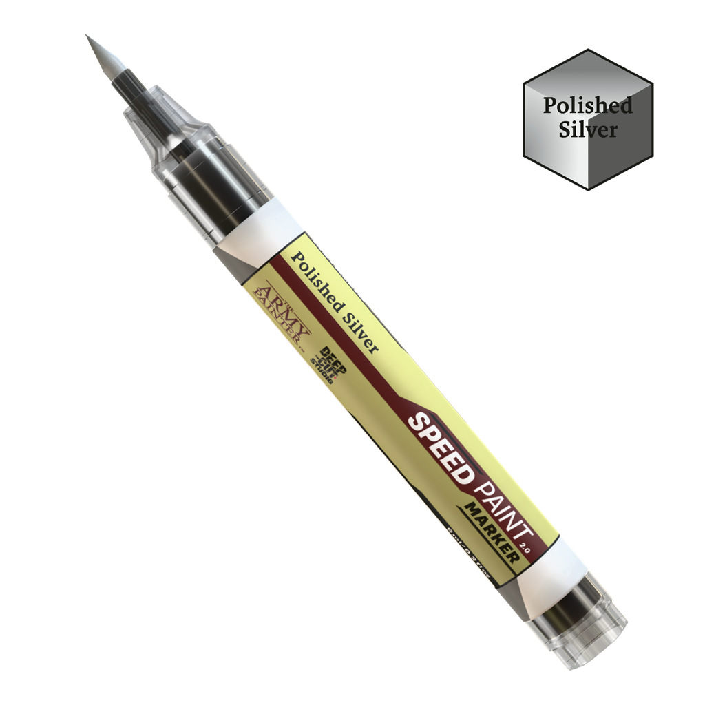 Army Painter Army Painter: Speedpaint Marker: Polished Silver